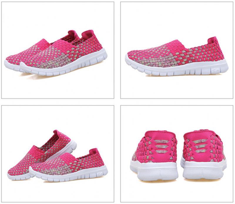 Alviarez Slip-on - Rosarød