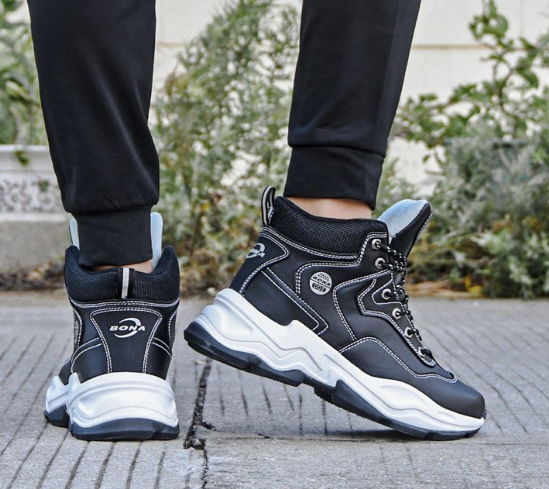 Alyn Casual Sneakers Til Mænd - Sort