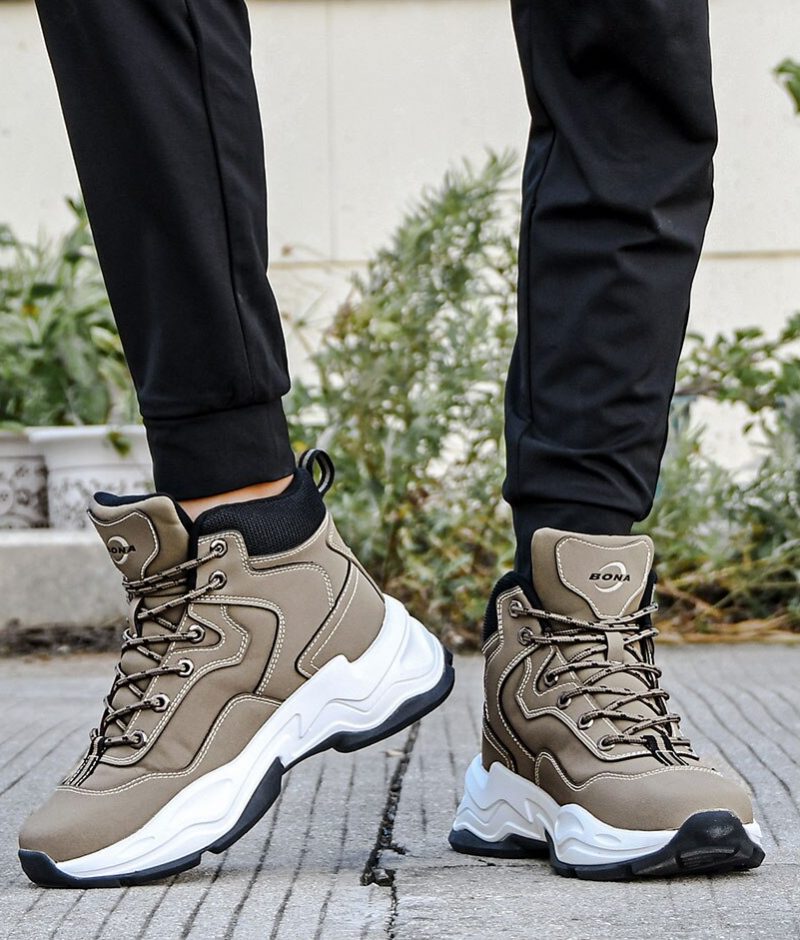 Alyn Casual Sneakers Til Mænd - Sort