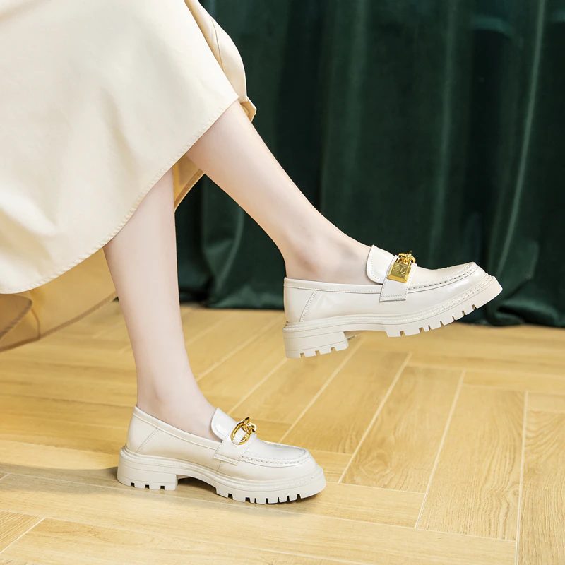 Amadeo Loafer Sko Til Kvinder - Beige