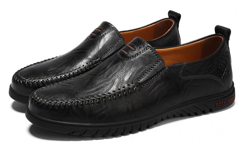 Amadeo Loafers Dress Sko Til Mænd - Sort
