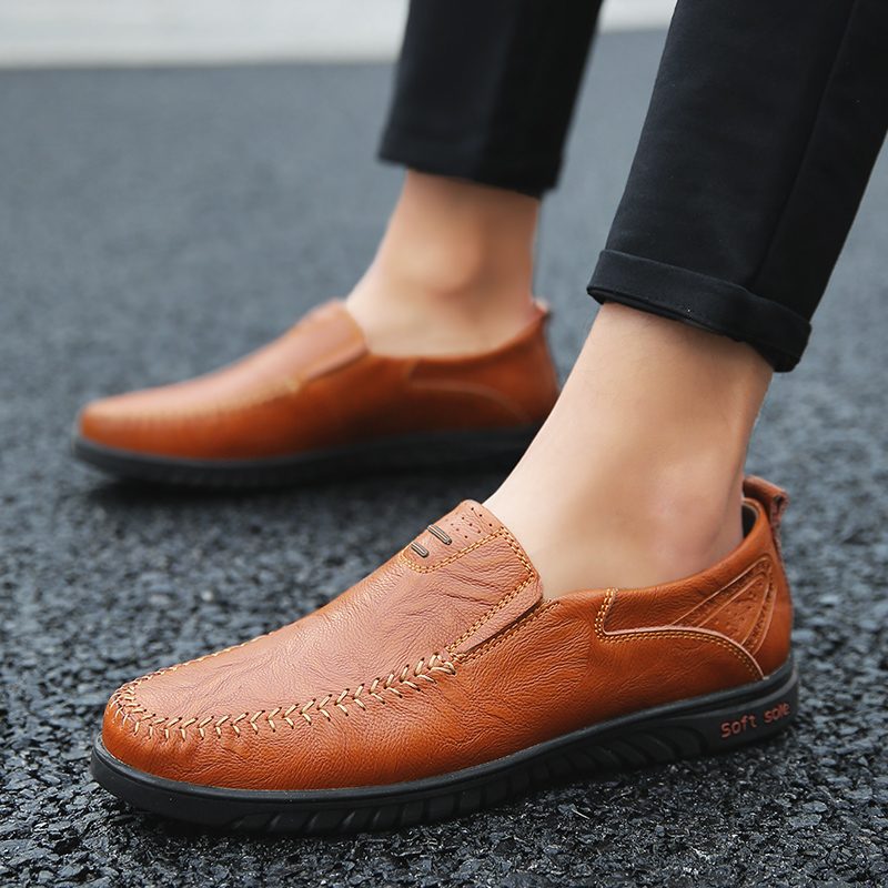 Amadeo Loafers Dress Sko Til Mænd - Sort