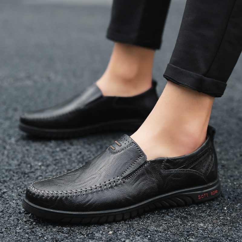 Amadeo Loafers Dress Sko Til Mænd - Sort