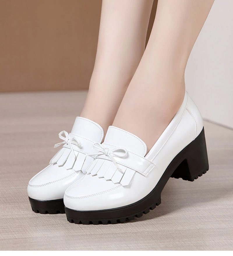Amanda Dame Slip-on Sko Lakeret - Sort
