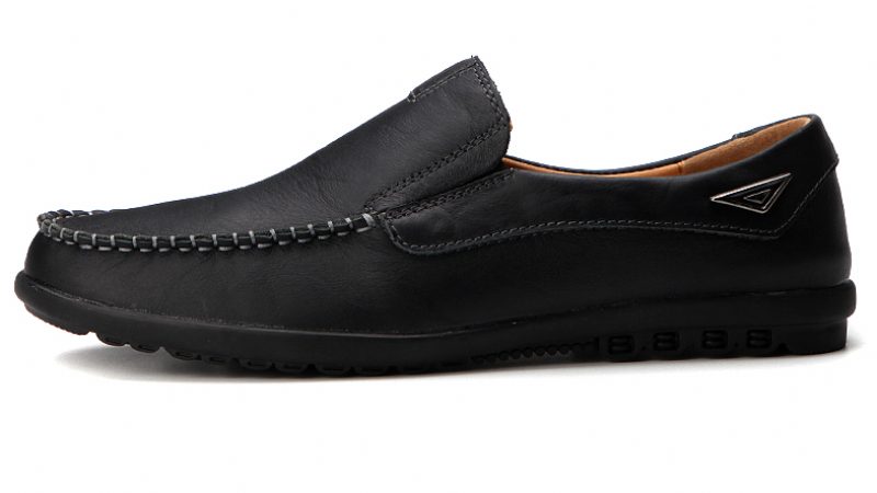 Amando Loafers Dress Sko Til Mænd - Sort