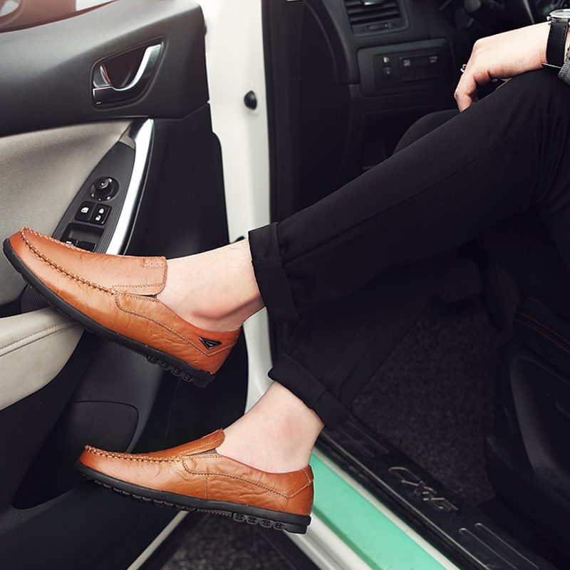 Amando Loafers Dress Sko Til Mænd - Sort