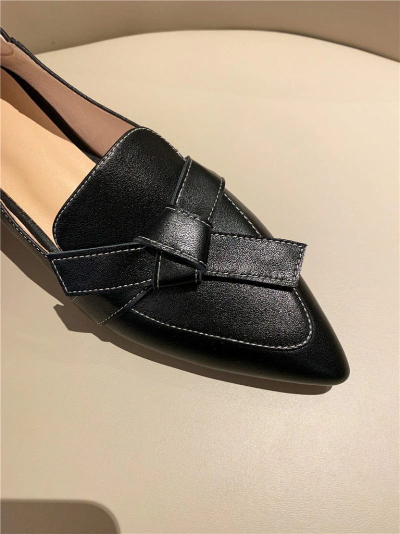 Amau Loafer Lædersko Til Kvinder - Beige