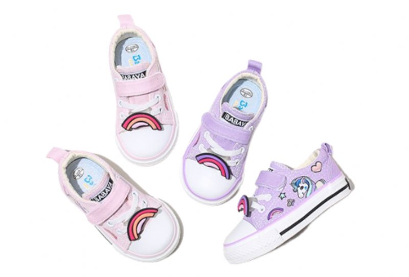 Amelia Baby Piger Casual Sneaker - Lilla