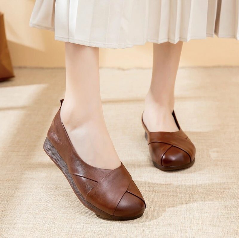 Amelia Dame Loafer Sko - Brun