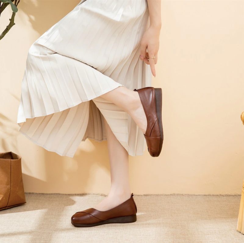 Amelia Dame Loafer Sko - Brun