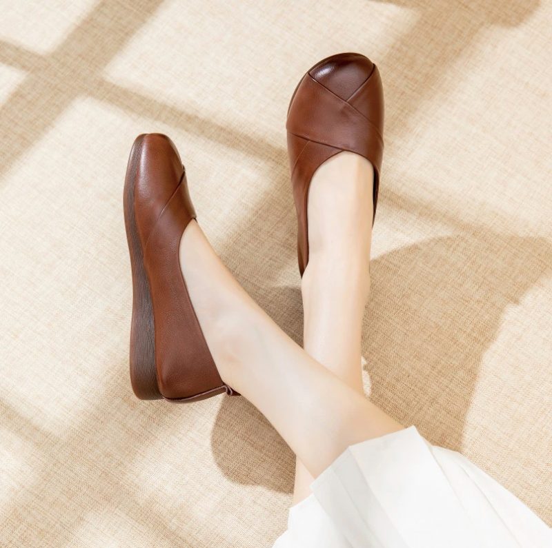 Amelia Dame Loafer Sko - Brun