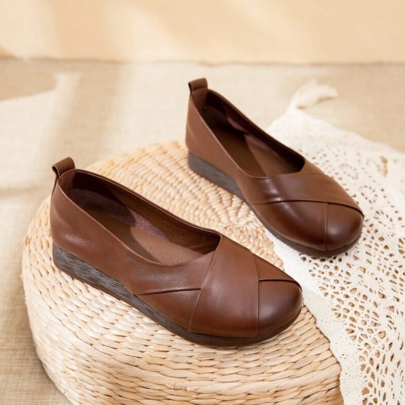 Amelia Dame Loafer Sko - Brun
