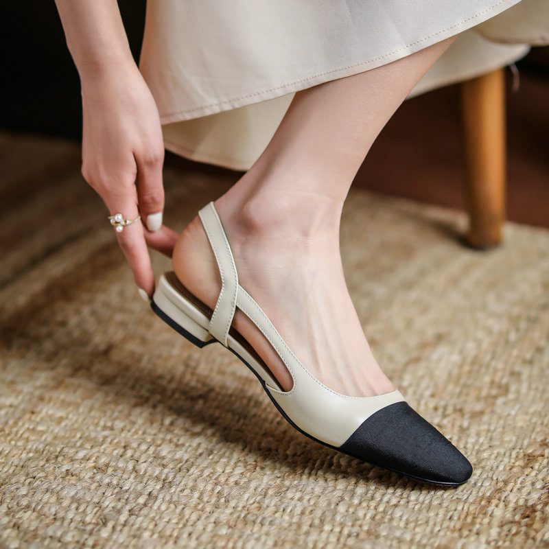 Amelia Kvinders Tå-slip On Pumps - Sort