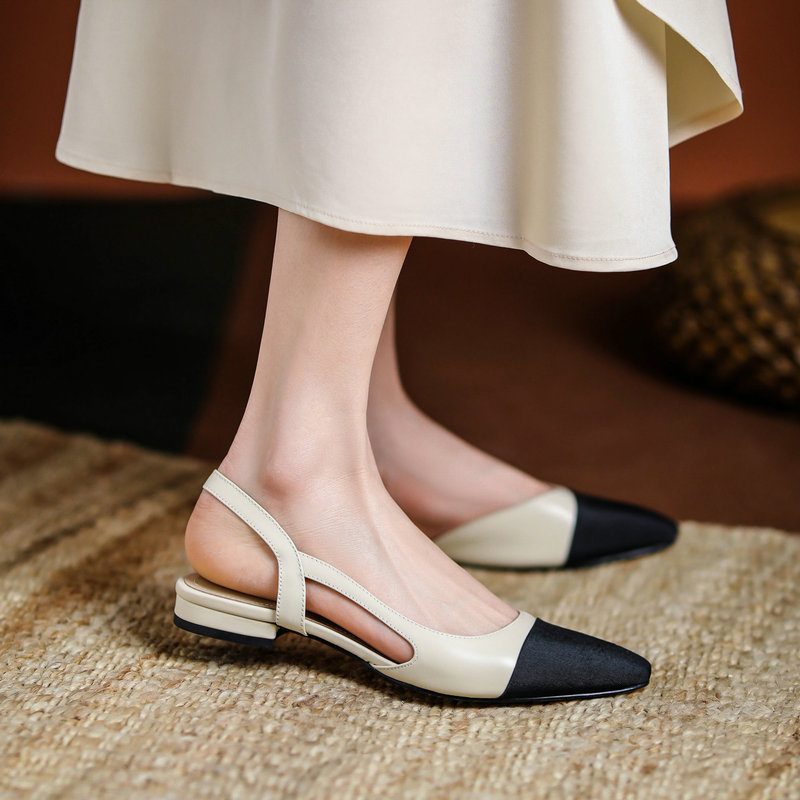 Amelia Kvinders Tå-slip On Pumps - Sort