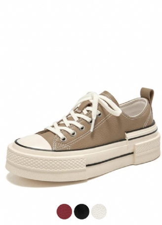 Amelia Sneakers I Læder På Platformen Til Kvinder