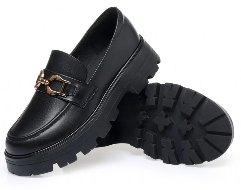 America Dame Loafer Sko - Sort