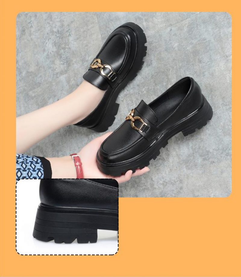 America Dame Loafer Sko - Sort