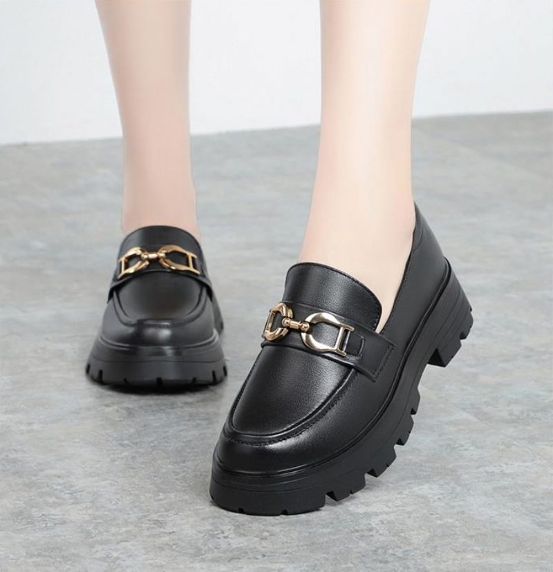 America Dame Loafer Sko - Sort