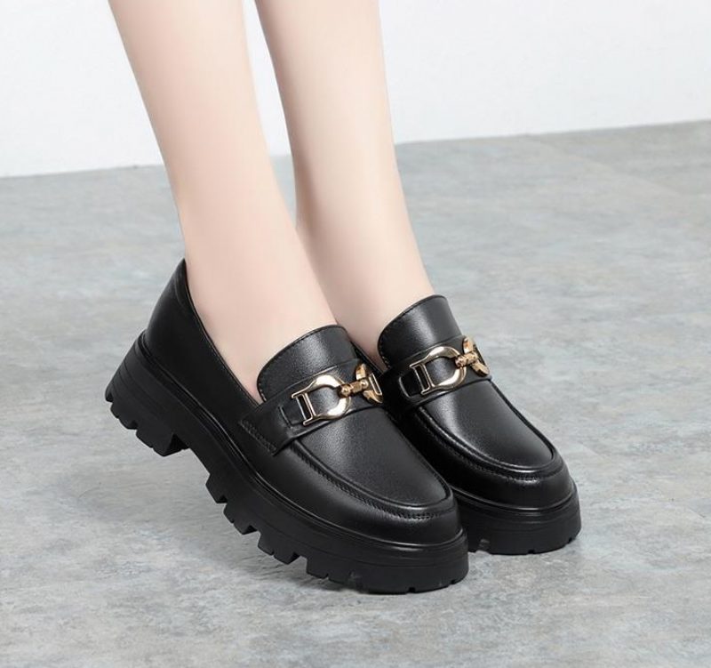 America Dame Loafer Sko - Sort