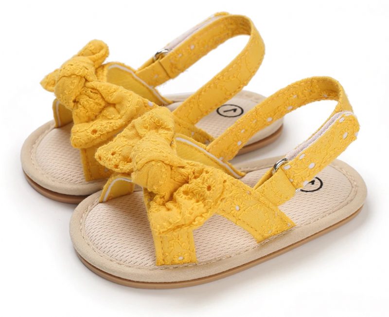 Amonet Babypigers Strandsandal - Gul