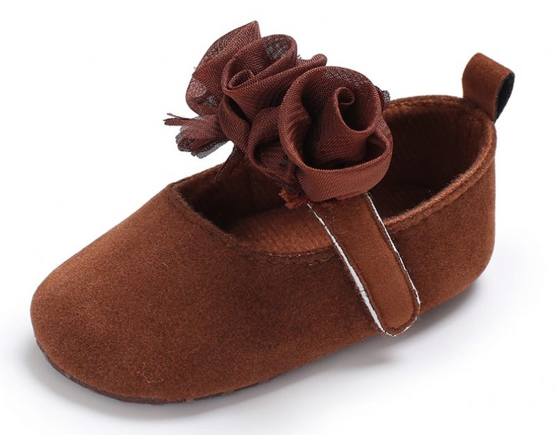 Andrea Baby Piges Flade Sko - Brun