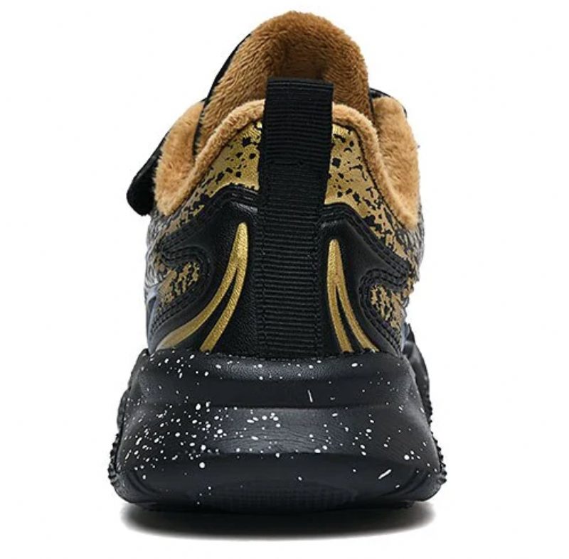 Andres Drenge Afslappet Sneaker - Sort pels