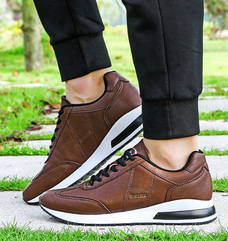 Andrey Casual Sneakers Til Mænd - Kaffe
