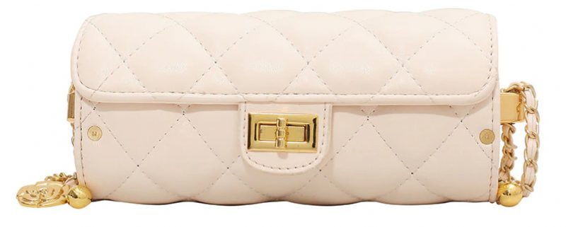 Andry Dame Designer Læder Mini Håndtaske - Beige