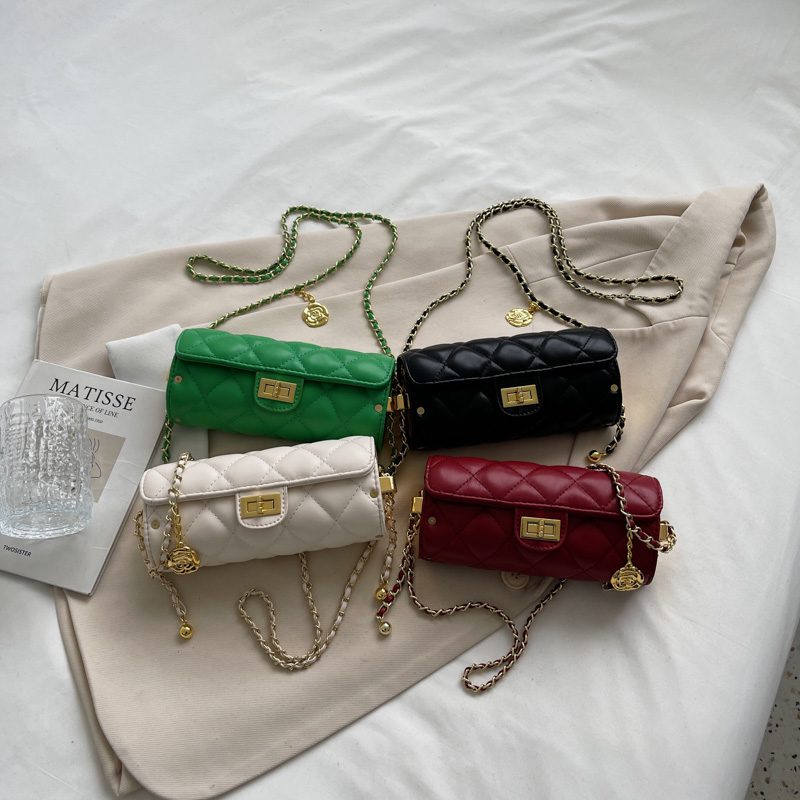 Andry Dame Designer Læder Mini Håndtaske - Beige