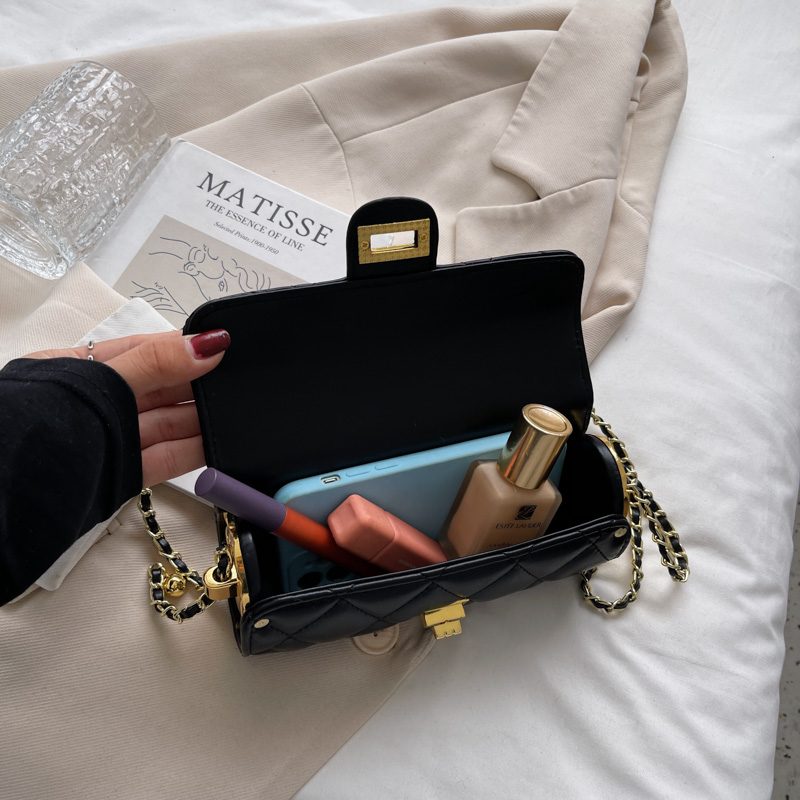 Andry Dame Designer Læder Mini Håndtaske - Beige