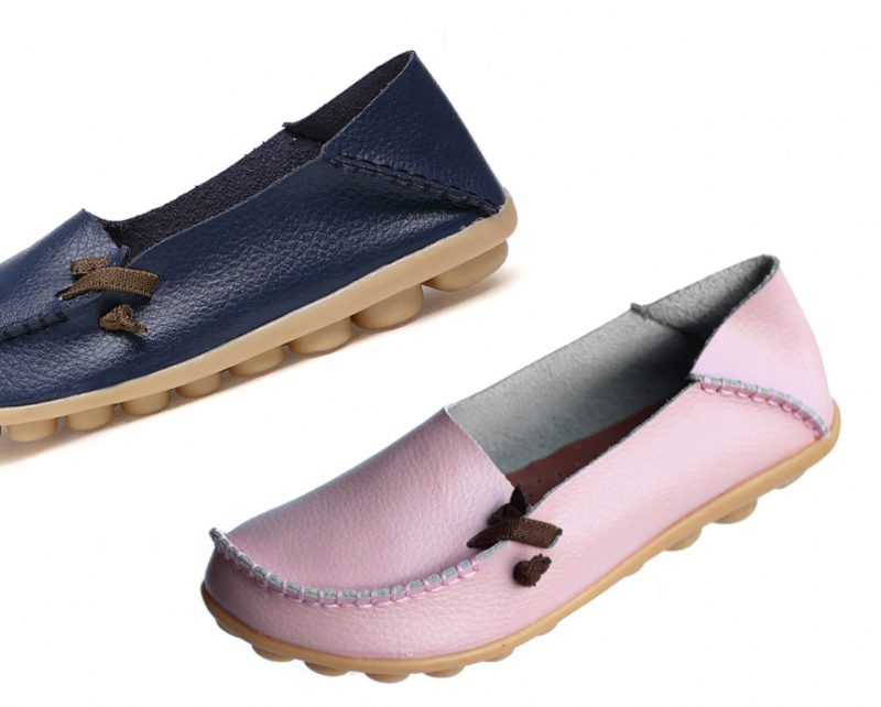 Angela Dame Loafer Sko - Beige