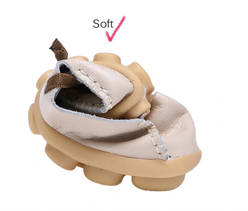 Angela Dame Loafer Sko - Beige
