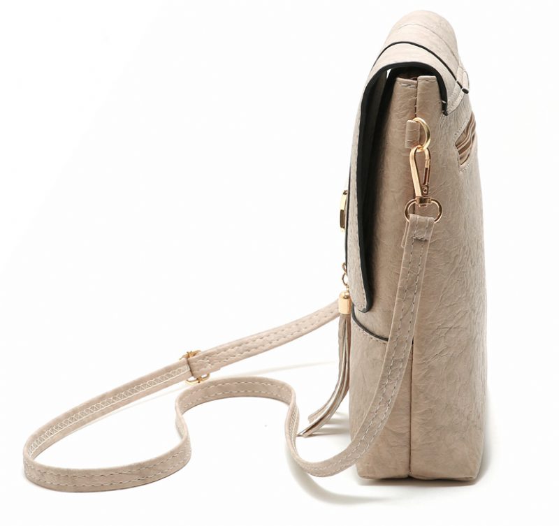 Angeles Designer Luksus Håndtaske Til Kvinder - Beige