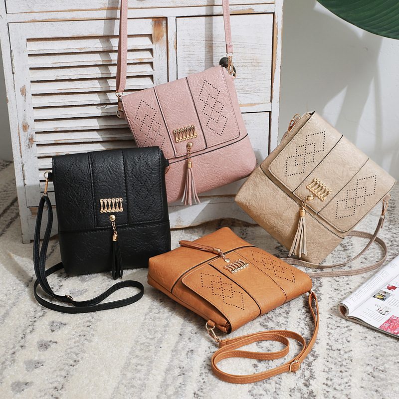 Angeles Designer Luksus Håndtaske Til Kvinder - Beige