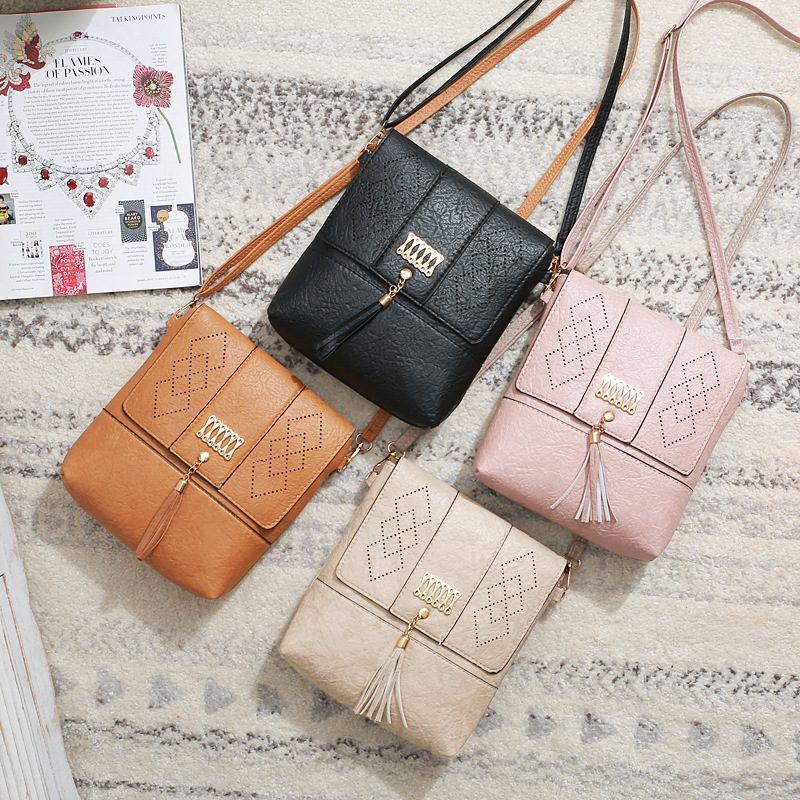 Angeles Designer Luksus Håndtaske Til Kvinder - Beige