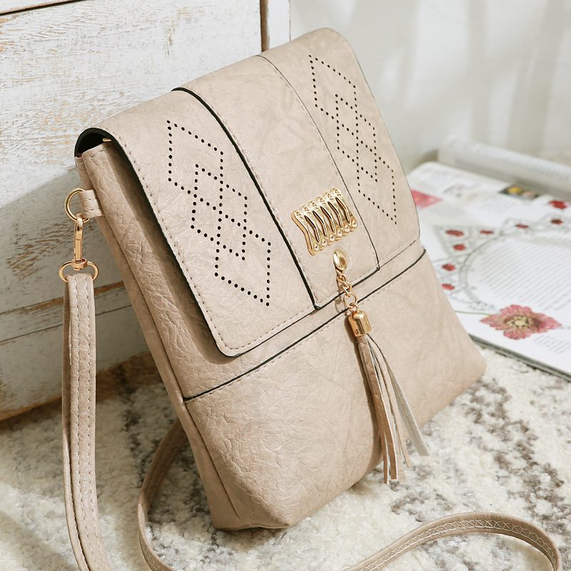 Angeles Designer Luksus Håndtaske Til Kvinder - Beige