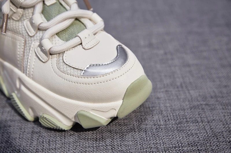 Angelis Platform Sneaker Til Kvinder - Abrikos