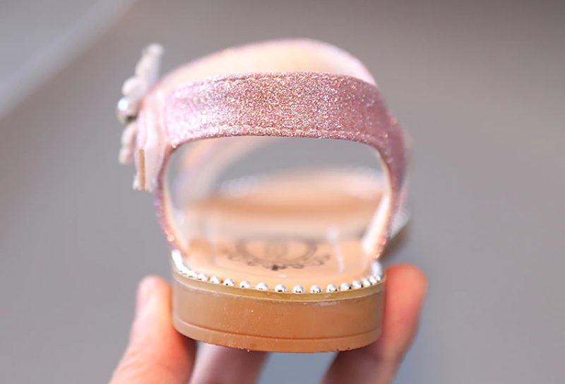 Angie Pigekjole Sandal - Sølv