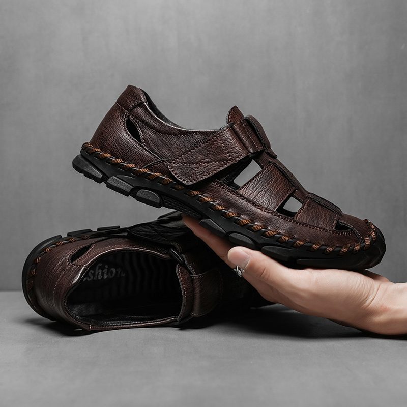 Anselmo Casual Sandaler Til Mænd - Kaffe