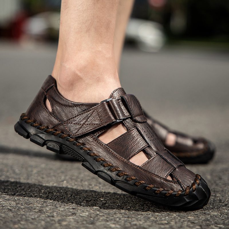 Anselmo Casual Sandaler Til Mænd - Kaffe