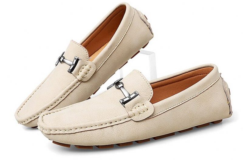 Anthuan Loafers Luksussko Til Mænd - Beige