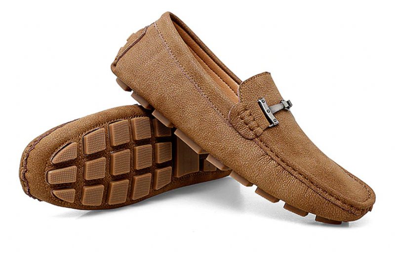 Anthuan Loafers Luksussko Til Mænd - Beige