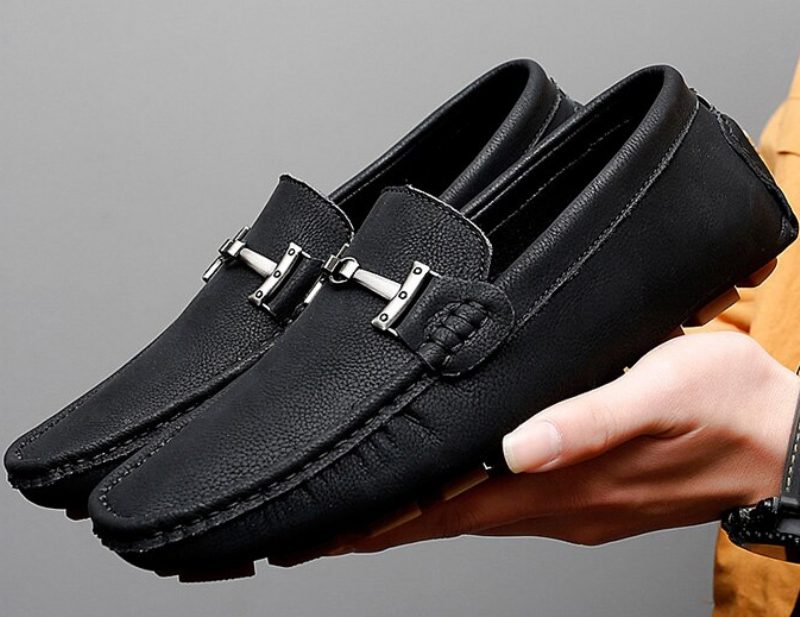 Anthuan Loafers Luksussko Til Mænd - Beige