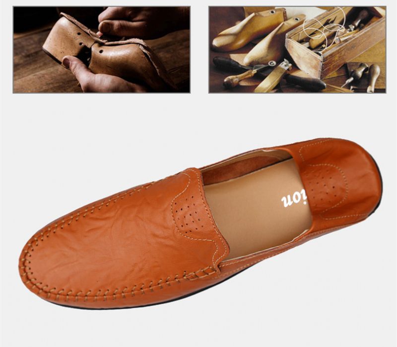 Antonello Loafers Fritidssko Til Mænd - Kaffe