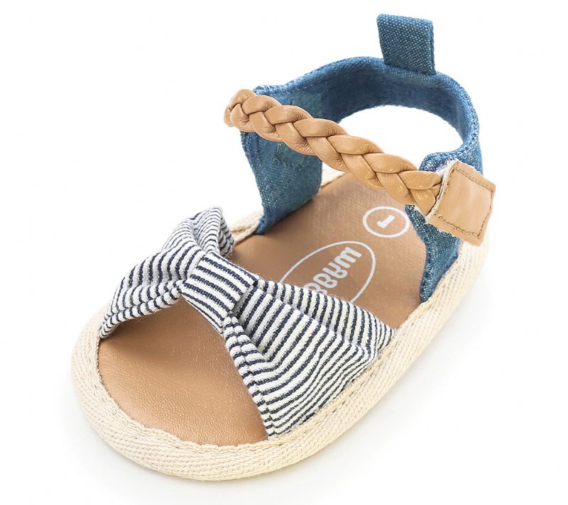 Antonia Babypigers Afslappede Sandal - Marineblå