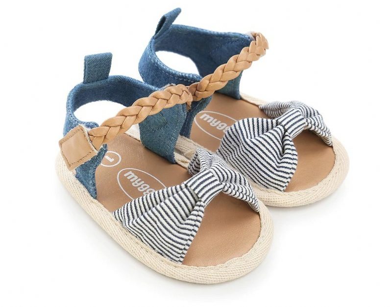 Antonia Babypigers Afslappede Sandal - Marineblå