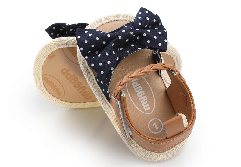 Antonia Babypigers Afslappede Sandal - Marineblå