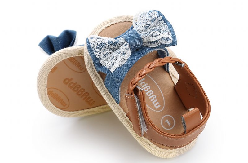 Antonia Babypigers Afslappede Sandal - Marineblå