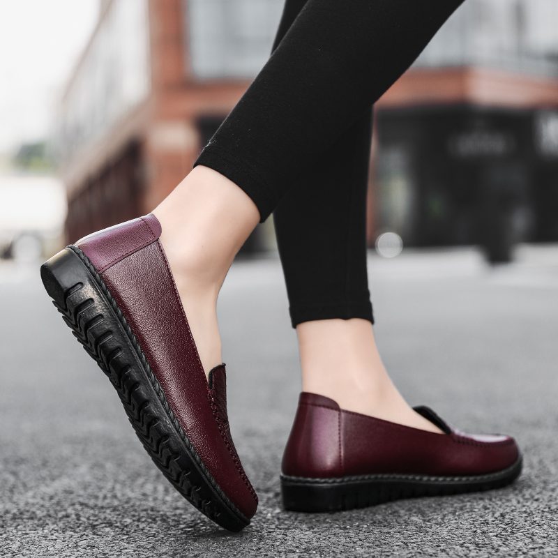 Antonia Dame Loafer Sko - Rød