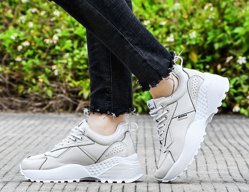 Anyi Udendørs Sneaker Til Kvinder - Beige